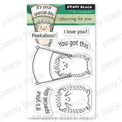 Penny Black Clear Stamps - Cheering For You